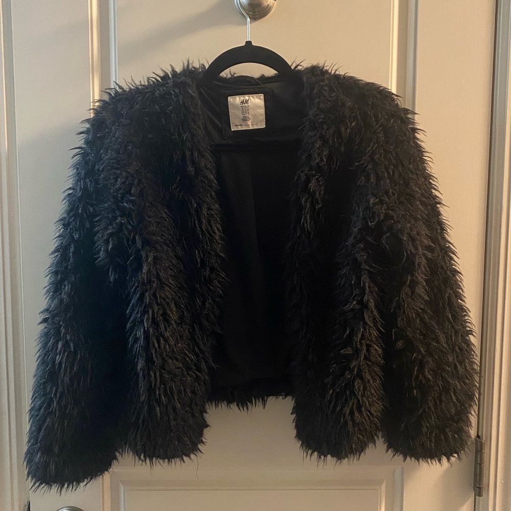 fluffy jacket